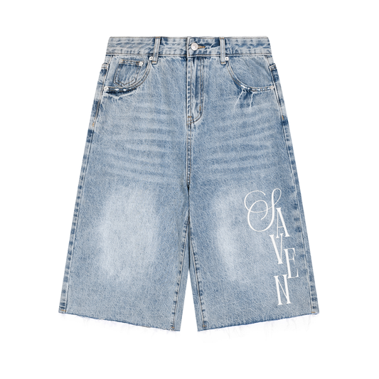 SAVEN Denim Jorts